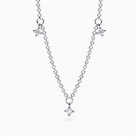 Collana Mabina Donna MY DIAMOND in Argento Diamante Lab Grown 553812